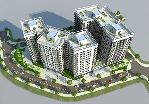 phoi canh Green Park Residences 600x421 - Dự án khu căn hộ Green Park Residences – Quận Gò Vấp