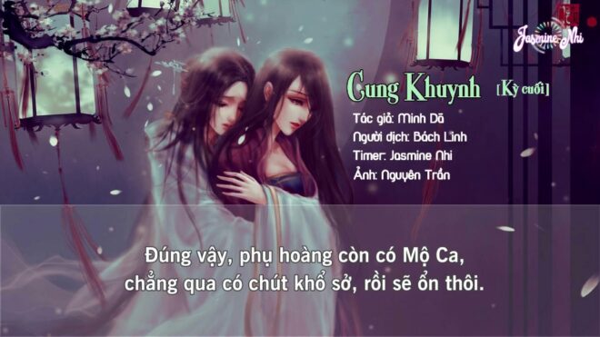 Cung khuynh - Top truyện bách hợp hay đốn tim những người đang yêu