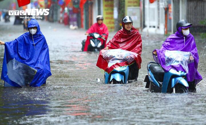 Tin không khí lạnh mới nhất và dự báo các khu vực là tâm điểm đợt mưa lớn